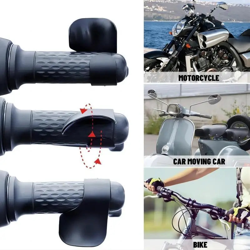 Motorcycle Throttle Assist Grip – Non-Slip Handlebar Booster Throttle Assist Grip SPOT