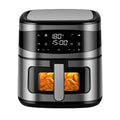 DUTRIEUX 8L Digital Air Fryer – Large Stainless Steel Multifunction Electric Air Fryer SPOT plum