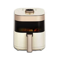 DUTRIEUX Large Capacity Air Fryer – Transparent Window Air Fryer SPOT White 4.5L-CN
