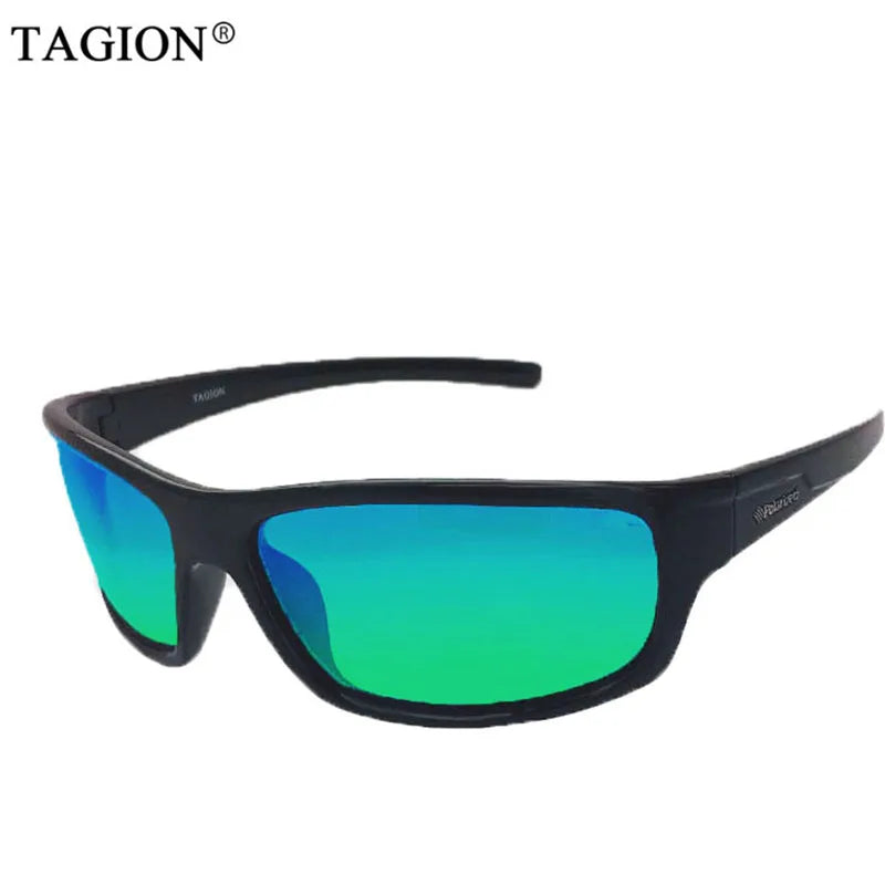 Men's Polarized Sport Sunglasses UV400 – Hiking & Driving Polarized Sunglasses SPOT A8 bright Green