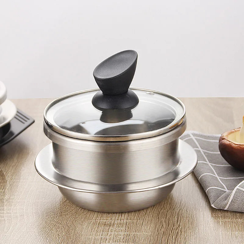 DUTRIEUX Mini Pressure Cooker 0.8L–1.6L Stainless Steel Mini Pressure Cooker SPOT
