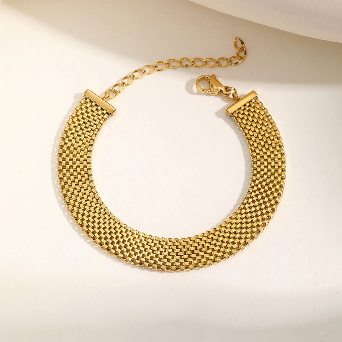 Women's Gold Chunky Link Chain Bracelet – Stainless Steel Chain Link Bracelet SPOT