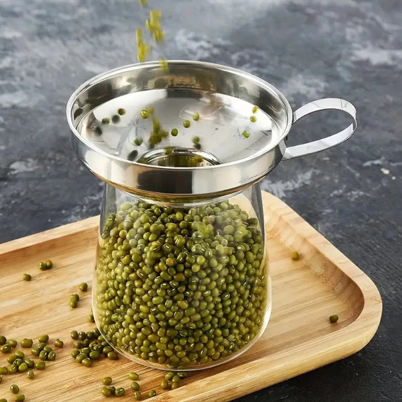 Wide Mouth Stainless Steel Canning Funnel – 2 Sizes Canning Funnel SPOT