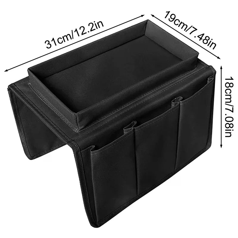Sofa Armrest Hanging Storage Bag – Remote & Home Organizer Sofa Armrest Organizer SPOT