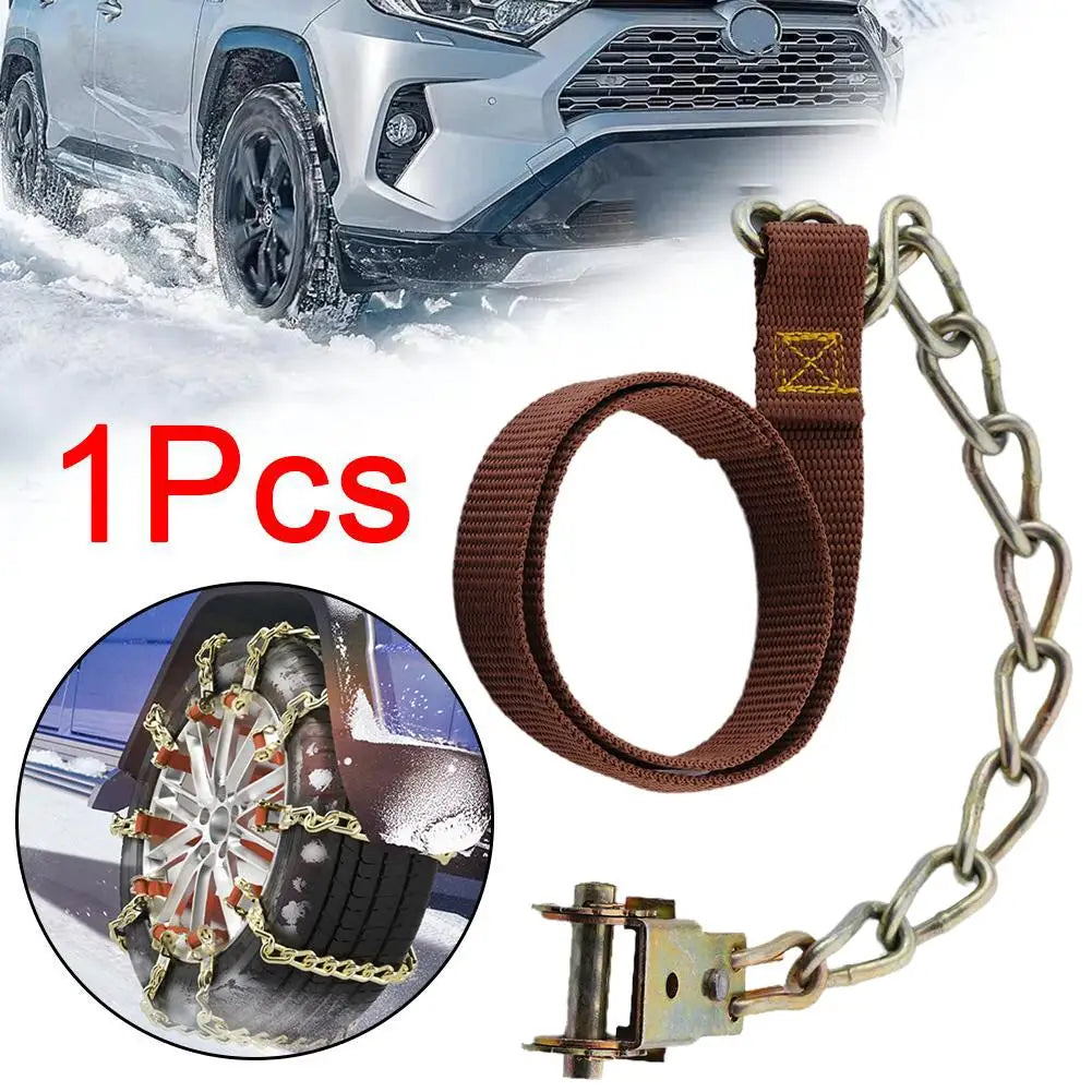 Universal Manganese Steel Snow Tire Chains – Car, SUV & Truck Snow Tire Chains SPOT