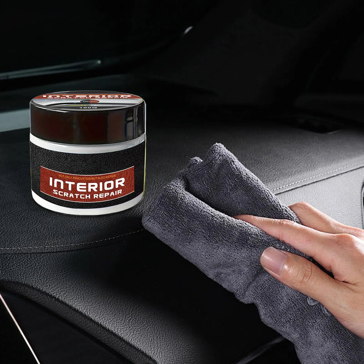 Car Dashboard Scratch Repair Kit – Interior Restore Wax 100g Dashboard Repair Kit SPOT