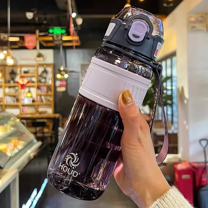 Portable 1L & 750ml Sports Water Bottle – Gym, School & Travel Sports Water Bottle SPOT Purple 750ml