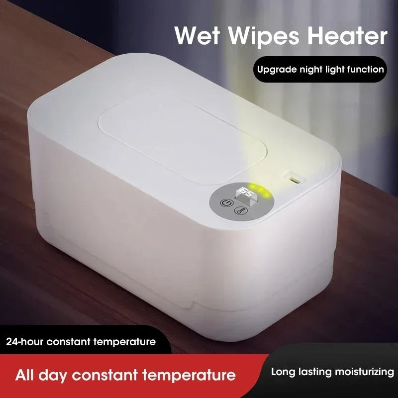 Portable Baby Wipe Warmer USB LED Display | Home & Car Baby Wipe Warmer SPOT