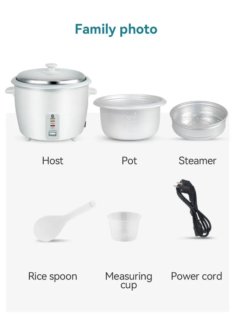 DUTRIEUX 0.6L Mini Drum Rice Cooker – Automatic, 2 Person Mini Rice Cooker SPOT