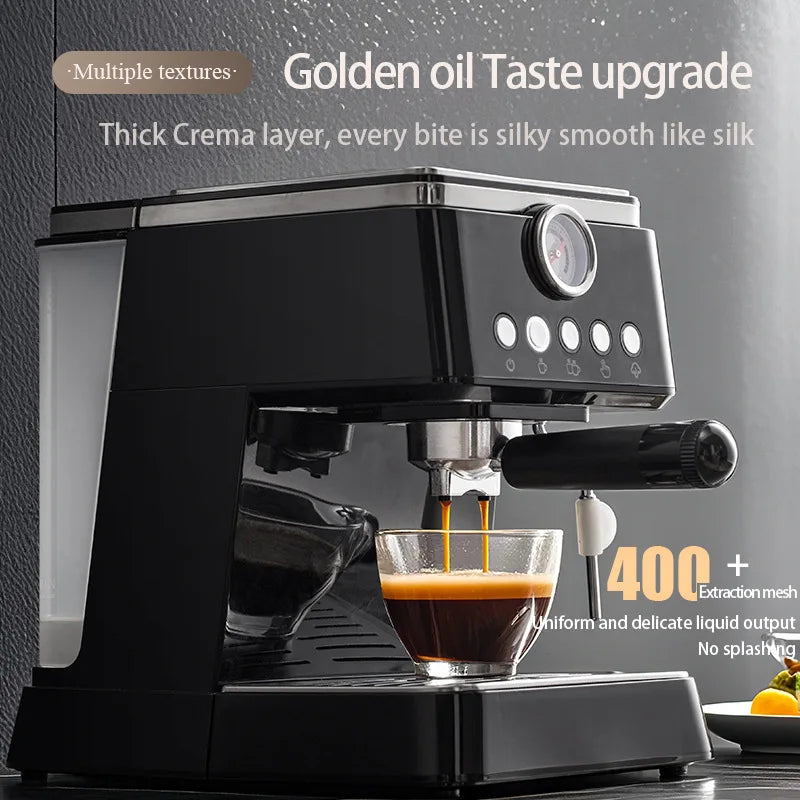 DUTRIEUX Semi-Automatic Espresso Machine – Grind & Froth Espresso Machine SPOT