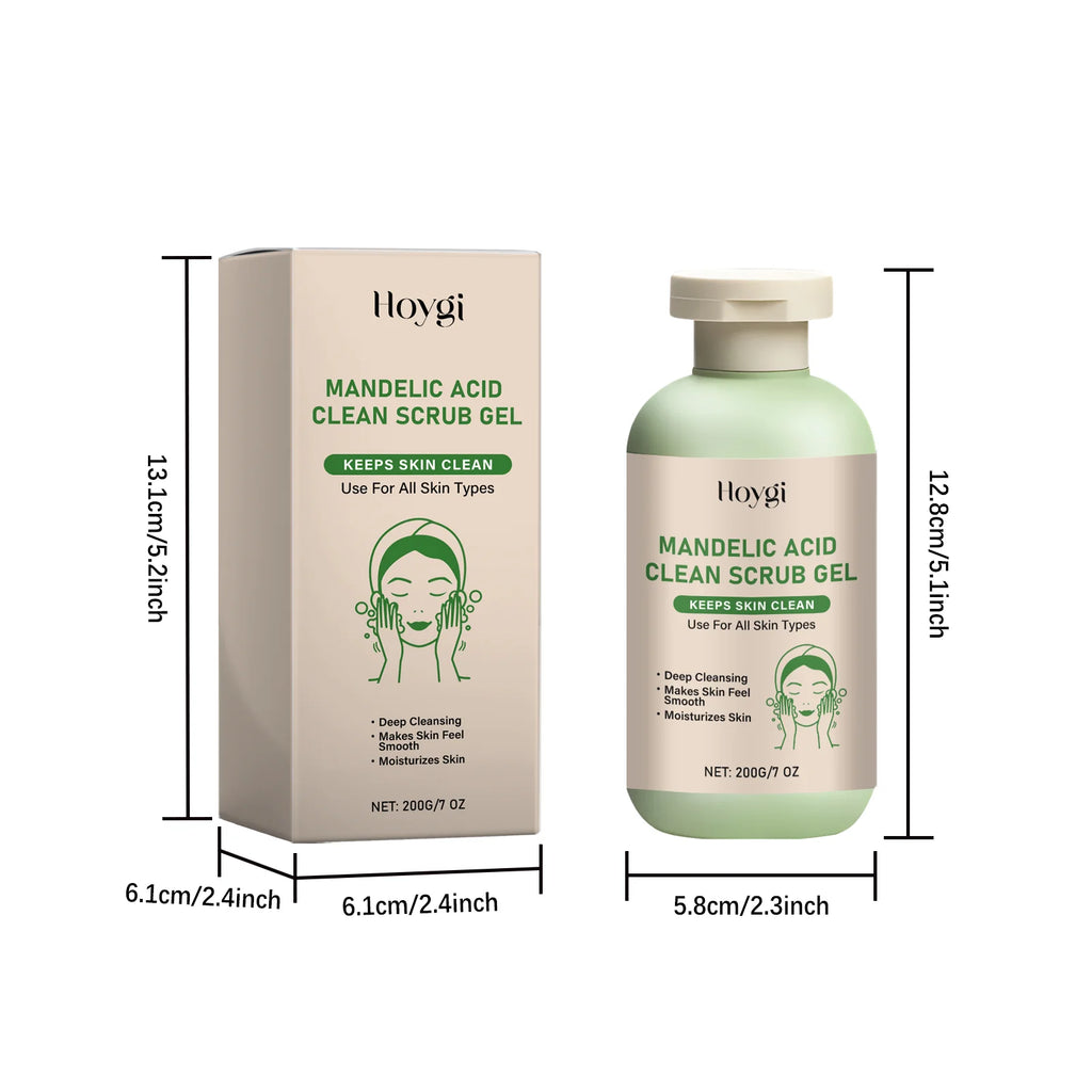 Hoygi Mandelic Acid Body Scrub Gel – Exfoliate & Smooth Skin Body Exfoliating Scrub SPOT