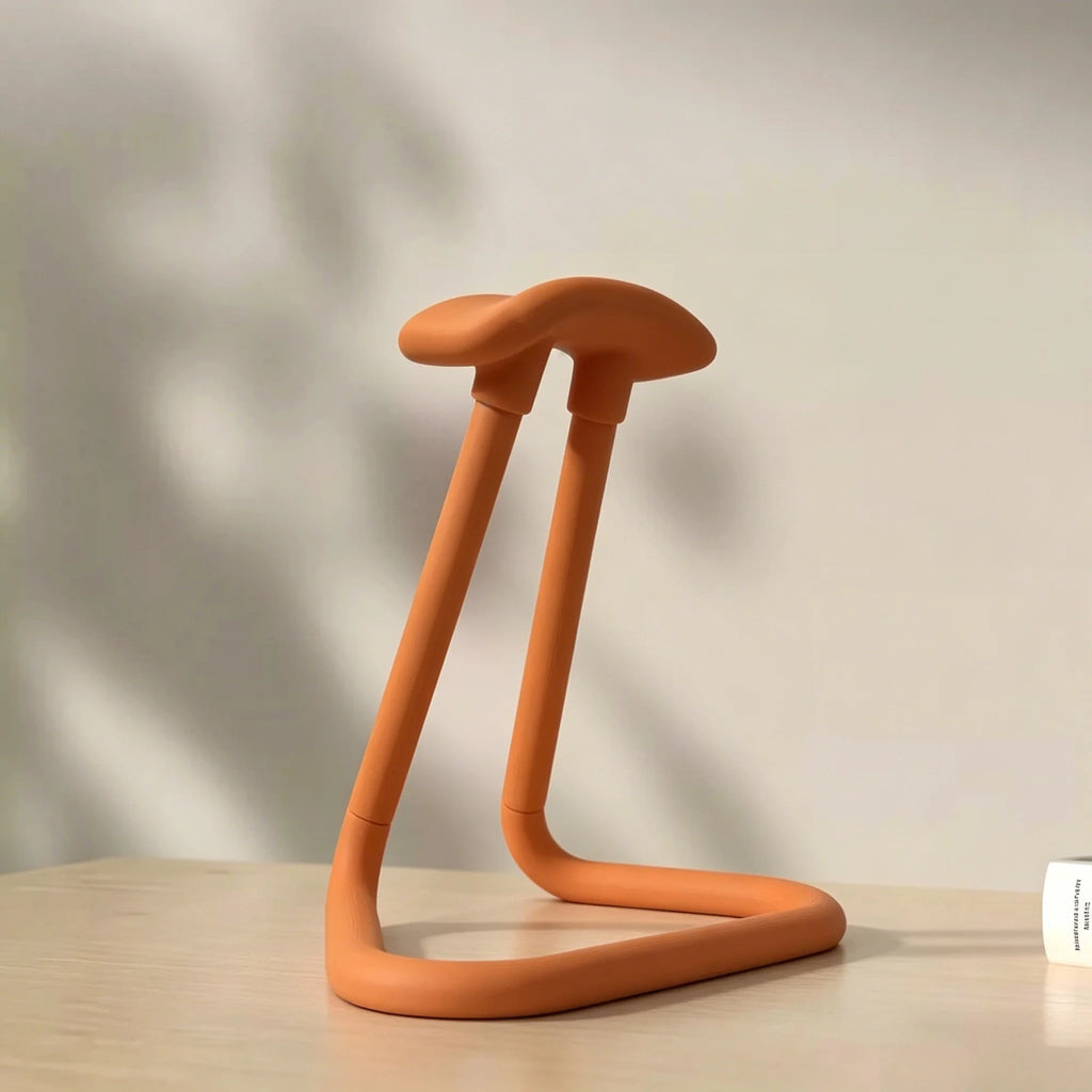 Universal Headphone Stand – Anti-Slip Base, ABS Desk Display Headphone Stand SPOT Orange