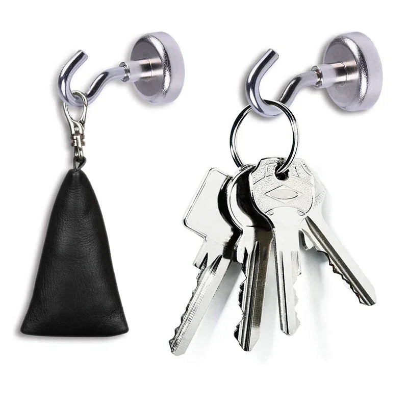 Heavy-Duty Magnetic Wall Hook – Stainless Steel Organizer Magnetic Wall Hook SPOT