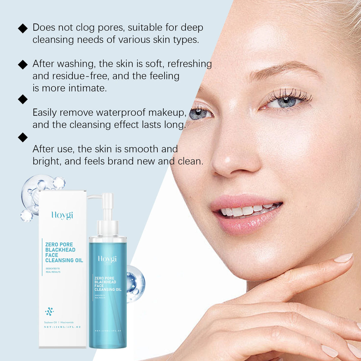 Eelhoe Cleansing Oil – Gentle Makeup Remover, Face Eyes & Lips Cleansing Oil SPOT