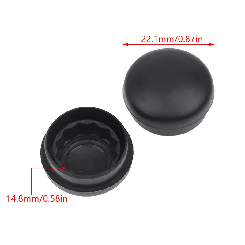 2-Pack Windshield Wiper Arm Caps – Rubber Protector Cover Wiper Arm Cap SPOT 2pcs
