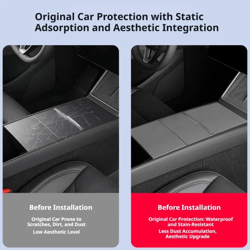 Silicone Console Pad for Tesla Model Y & Model 3 Highland Console Protector Pad SPOT