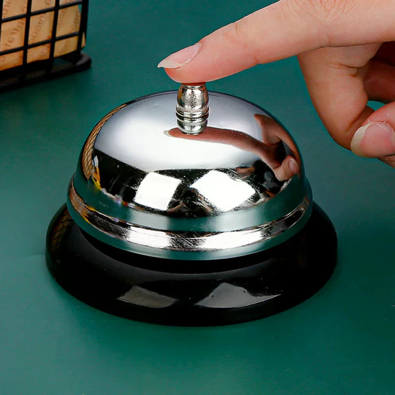Vintage Metal Service Bell – Counter Desk Bell for Restaurant Counter Service Bell SPOT