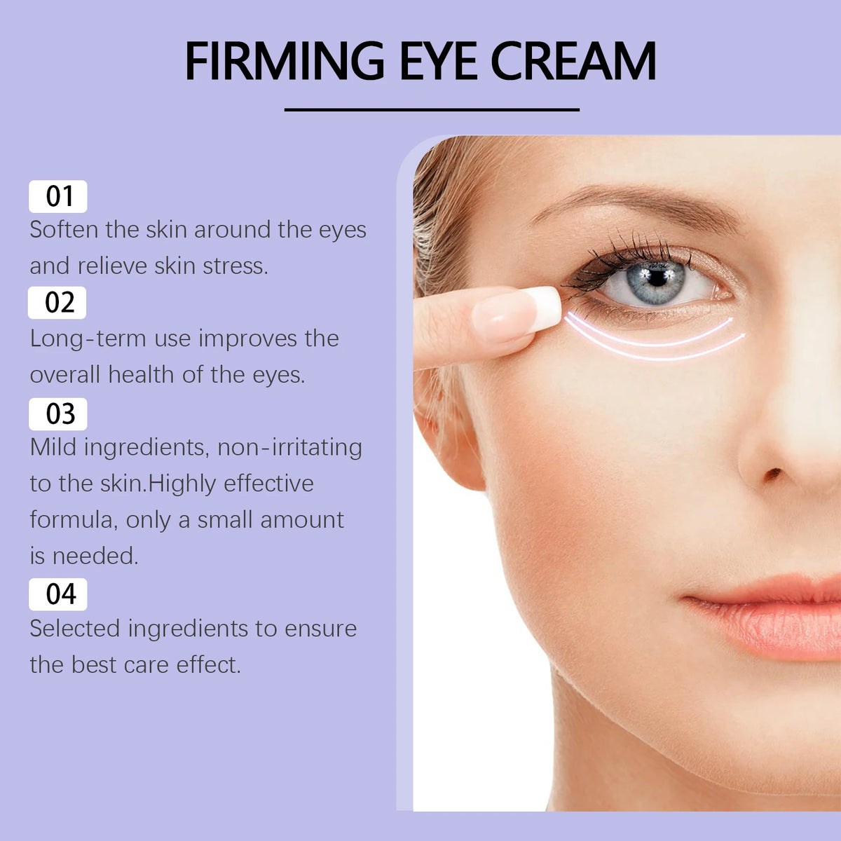 Hoygi Retinol & Bee Venom Firming Eye Cream | Peptide Series Eye Cream SPOT