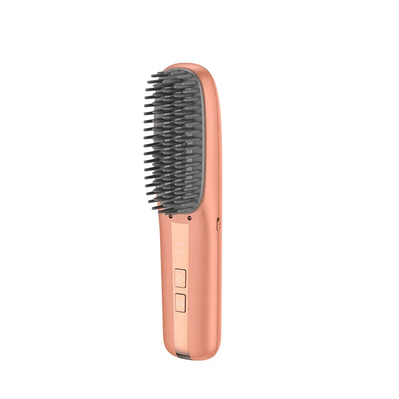Portable Electric Hair Straightening Brush – 5-Level Heat Hair Straightening Brush SPOT