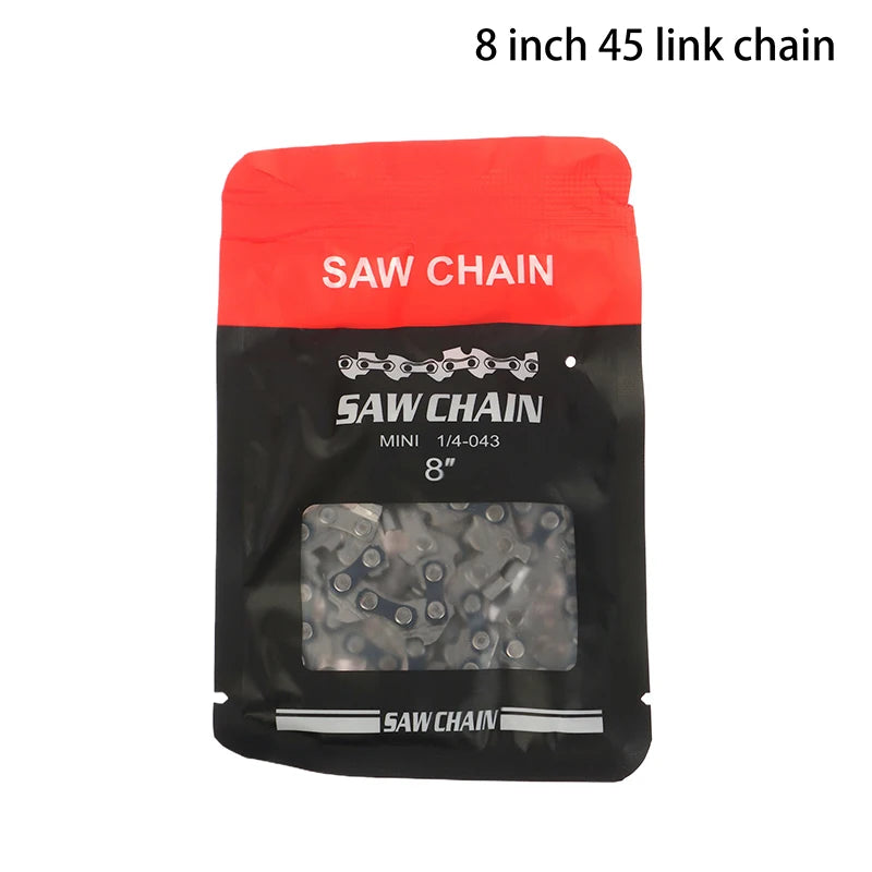 Chainsaw Chain 4–16 Inch Replacement Blade for Electric Saws Chainsaw Chain SPOT 8inch 45 link chain