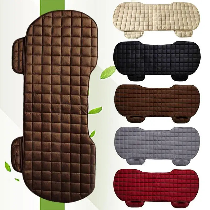 Thickened Velvet Car Rear Seat Cover – Universal Non-Slip Winter Car Seat Cover SPOT