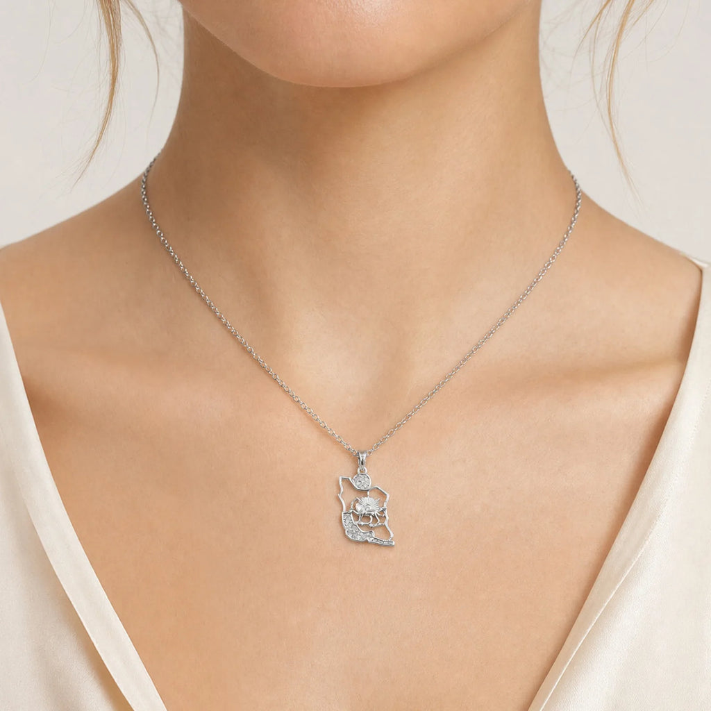 Lion Pendant Necklace – CZ Charm Vintage Hip Hop Jewelry Pendant Necklace SPOT