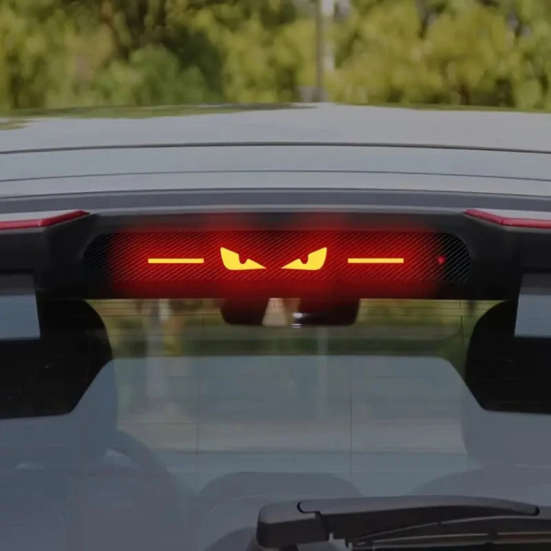 Luminous Devil Eye Car Brake Light Sticker – Easy Install Brake Light Sticker SPOT