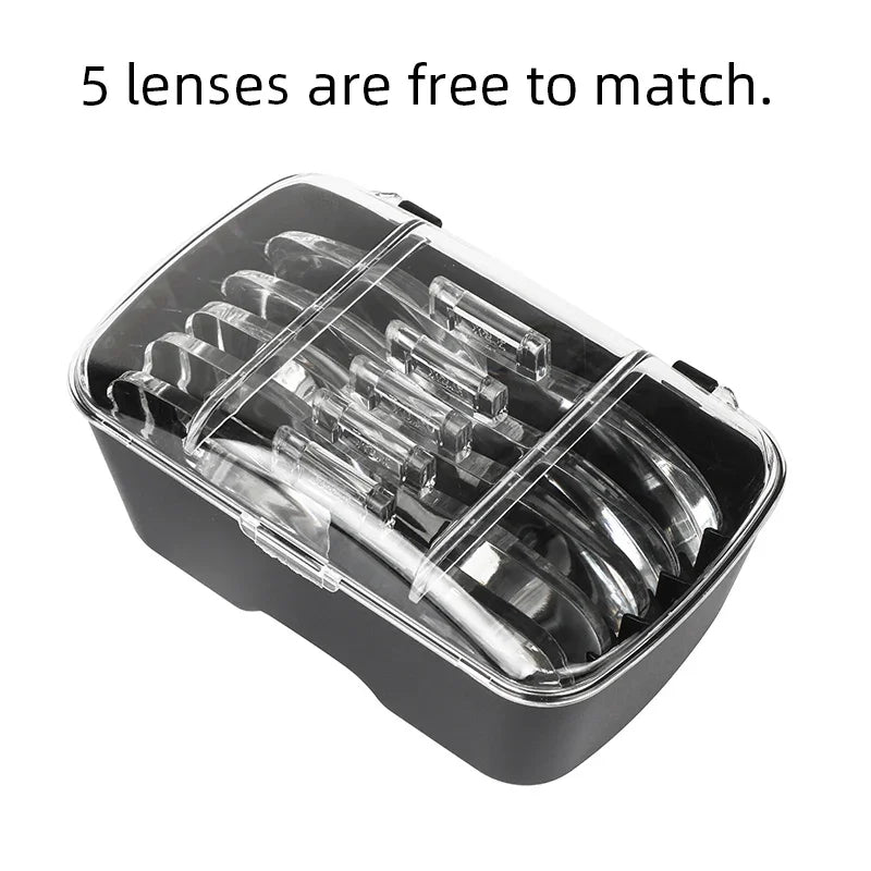 Head Magnifier with LED Light – 5-Lens Hands-Free Magnifying Glass Head Magnifier SPOT