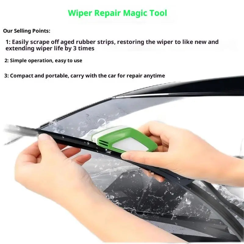 Universal Wiper Blade Repair & Regroove Tool – Restorer Wiper Repair Tool SPOT