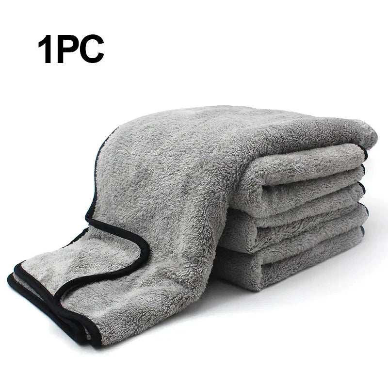 Premium Microfiber Car Wash Towel – Super Absorbent 60x40cm Car Cleaning Towel SPOT Upgrade 60x40cm