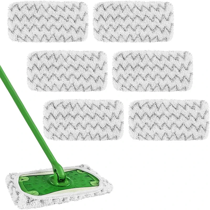 Reusable Flat Mop Replacement Pads – Microfiber & Coral Fleece Mop Replacement Pads SPOT
