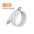 4-Port 120W USB-C Fast Charger – PD & Quick Charge 3.0 USB-C Wall Charger SPOT 1.5M 10A Cable