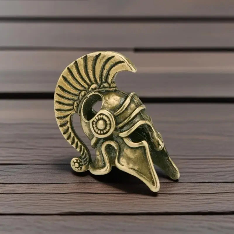 Spartan Helmet Pendant – Vintage Antique Alloy DIY Charm Jewelry Charm Pendant SPOT A1
