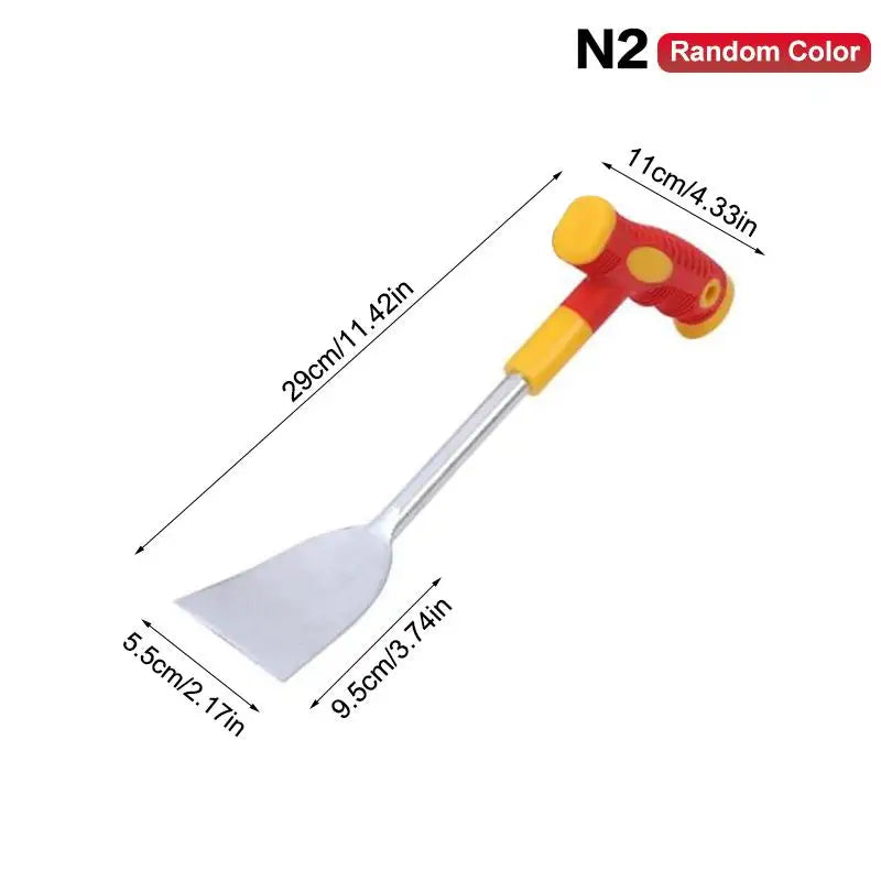 Stainless Steel Garlic Digging Shovel | Garden Weeding Trowel Garden Hand Shovel SPOT 2