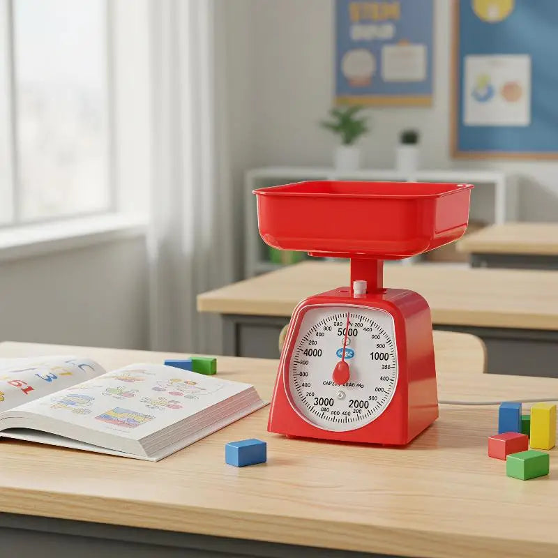 Mechanical Analog Kitchen Scale – Battery-Free High Precision Mechanical Kitchen Scale SPOT