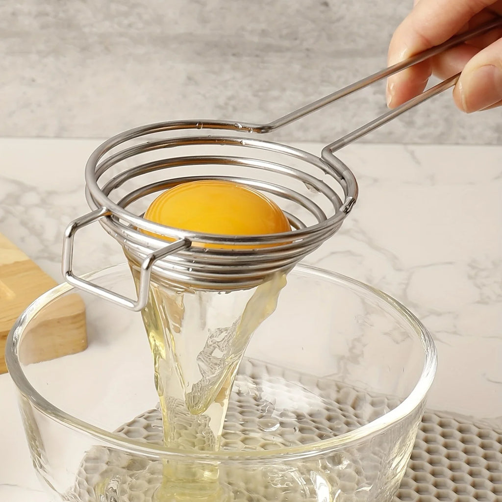 Stainless Steel Egg Yolk Separator & Egg White Divider Egg Separator Tool SPOT