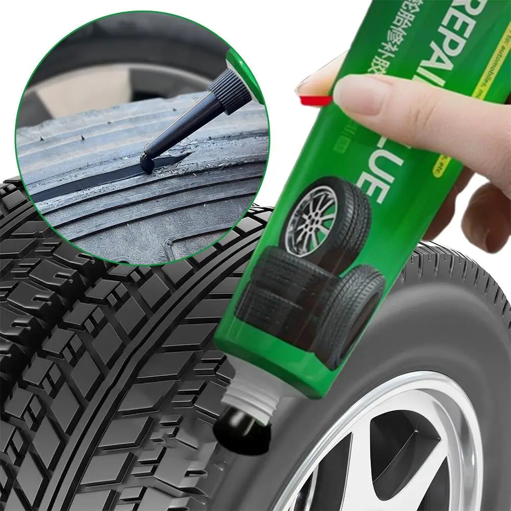 Tire Repair Glue – Waterproof Rubber Adhesive for Cracks Tire Repair Adhesive SPOT
