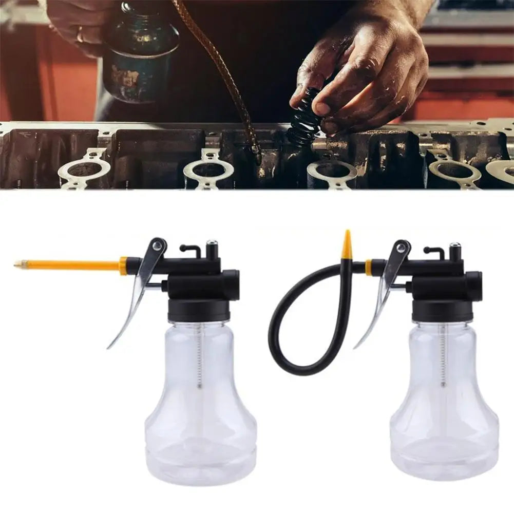 250ml/350ml High-Pressure Oil Can – Rigid & Flex Pump Oiler Oil Can Pump Oiler SPOT