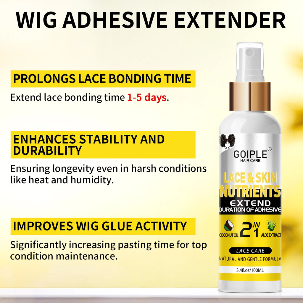 Goiple Lace & Skin Nutrients with Coconut Oil 100ml Lace Wig Care Serum SPOT