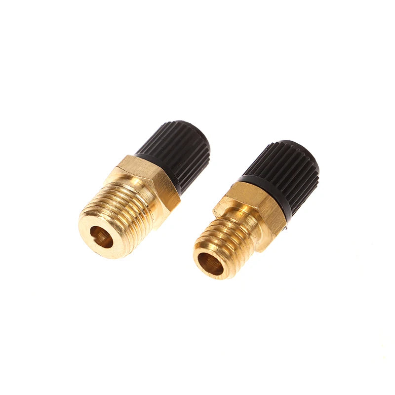Hexagonal Brass Tank Fill Valve M8/M10 Threaded Valve Core Air Tank Valve SPOT