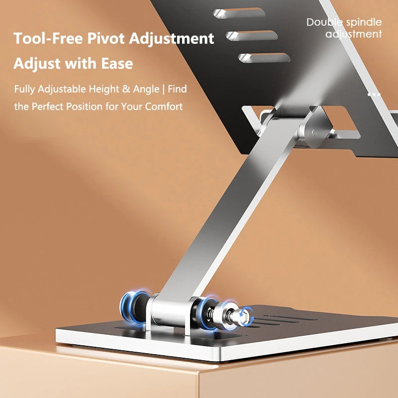 Foldable Metal Phone & Tablet Stand – 360° Adjustable Lazy Bracket Phone Tablet Stand SPOT