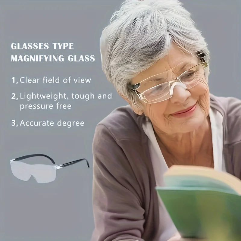 Portable 300% Magnifying Glass – Frameless Handheld Loupe Handheld Magnifier SPOT