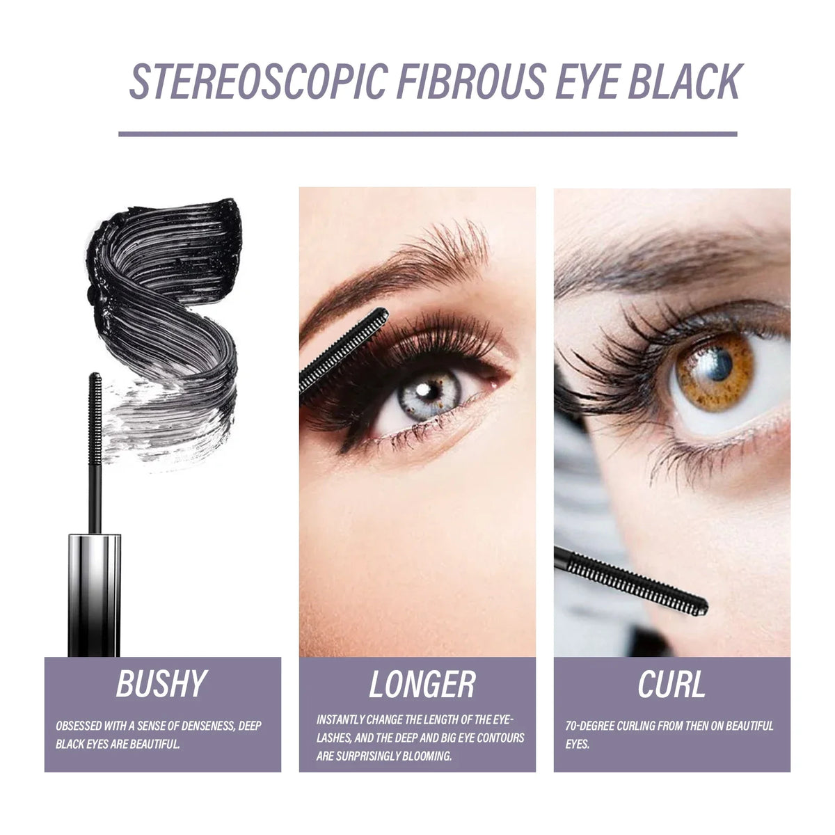 Eelhoe Waterproof Curling Mascara – Lengthening & Volumizing Waterproof Mascara SPOT