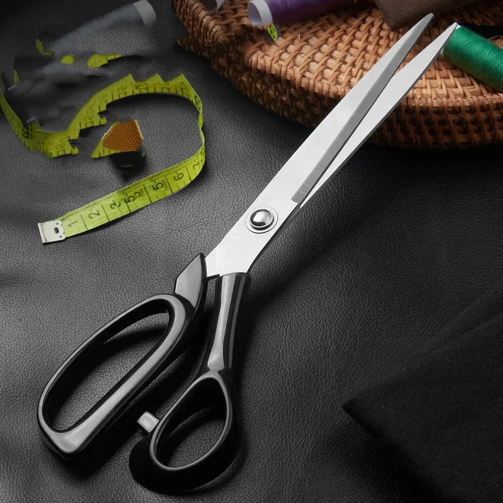 Stainless Steel Tailor's Scissors 8" & 10" – Fabric Shears Tailor's Sewing Scissors SPOT
