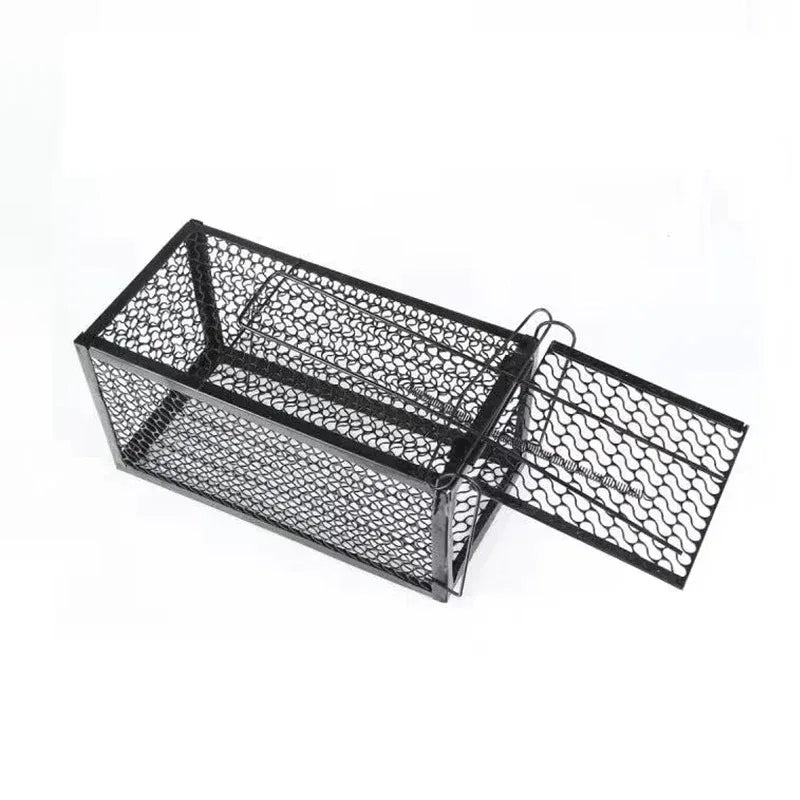Heavy-Duty Automatic Reusable Metal Mouse Trap – Indoor & Outdoor Rodent Trap SPOT