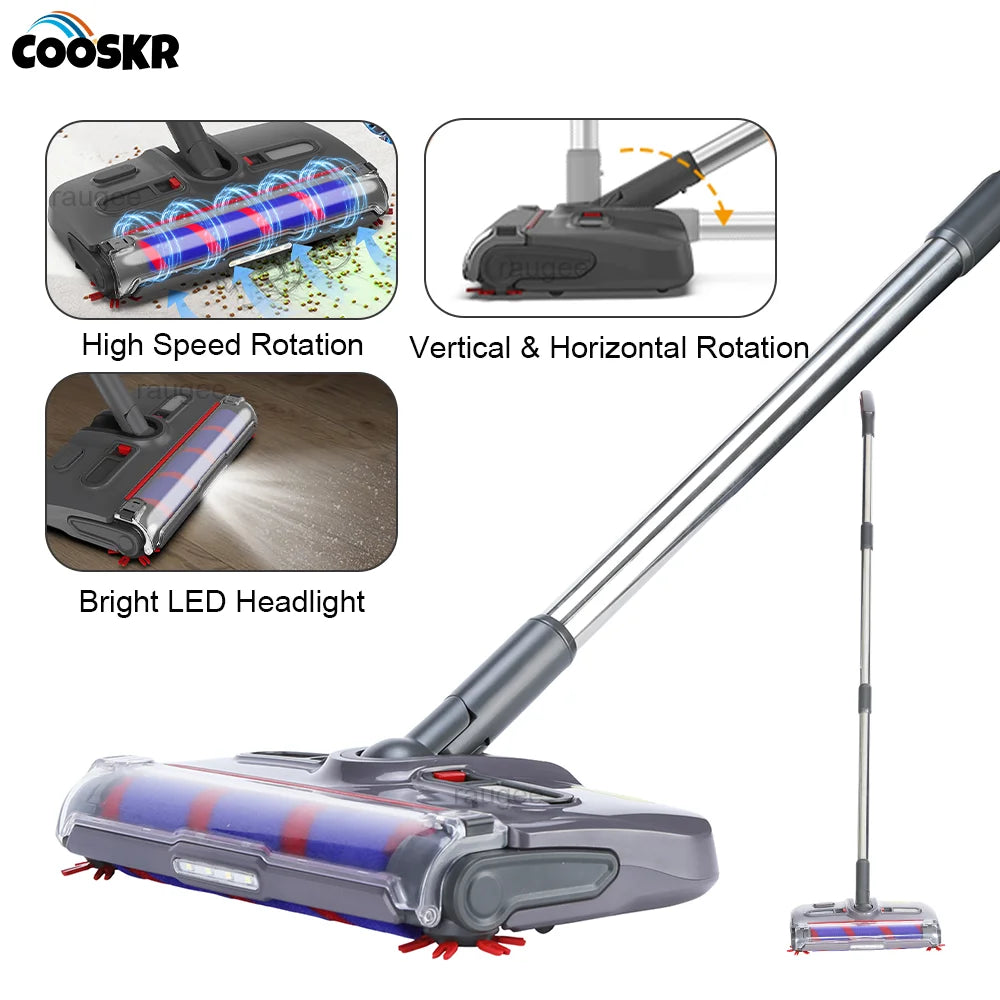 Cordless Electric Sweeper Mop – Pet Hair & Floor Cleaner Cordless Floor Sweeper SPOT