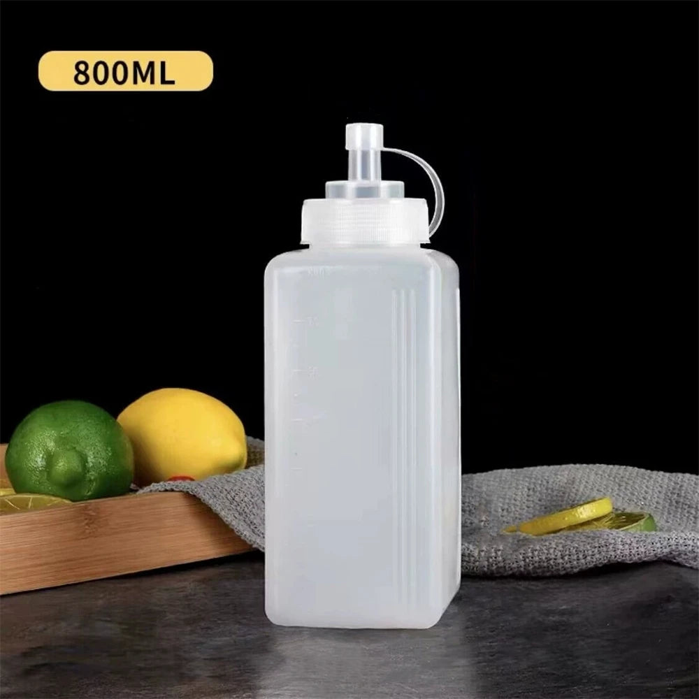 800ml & 1000ml Squeeze Sauce Bottle – Condiment Dispenser Condiment Squeeze Bottle SPOT 800ml