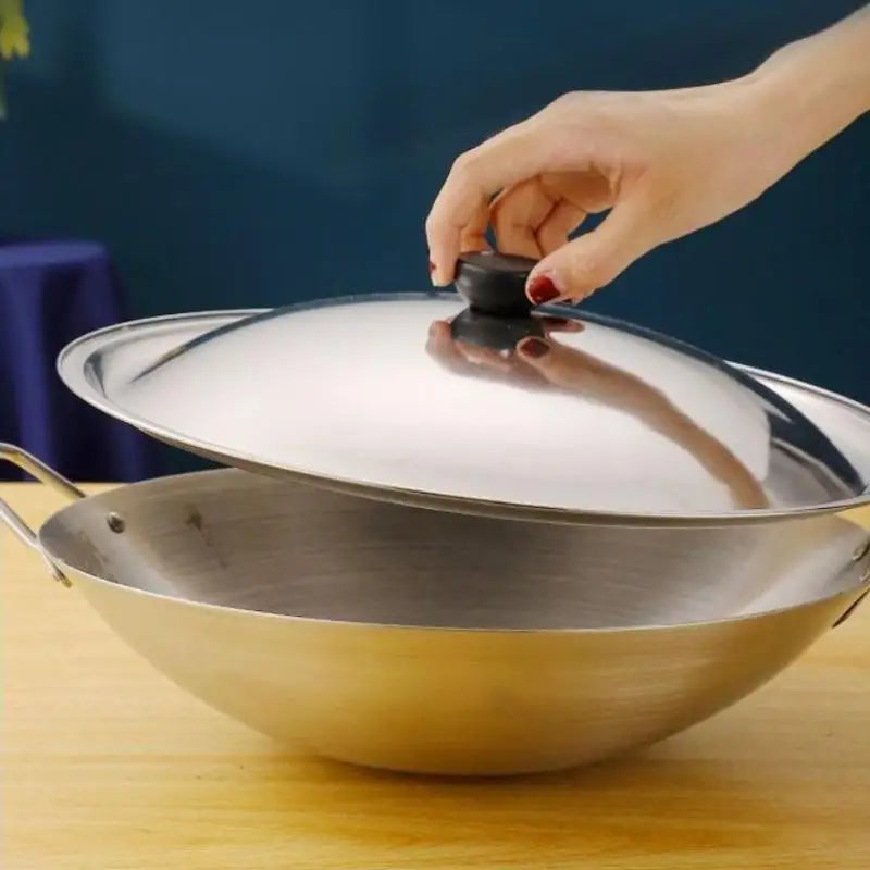 Universal Stainless Steel Pot Lid | Rustproof | 18–32cm Cookware Pot Lid SPOT