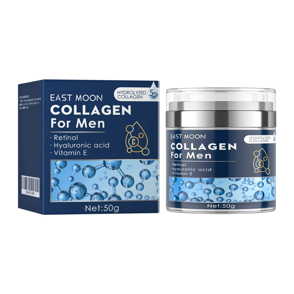 Men's Retinol & Collagen Face Cream – Firming & Hydrating Men's Face Cream SPOT 50g Boxed