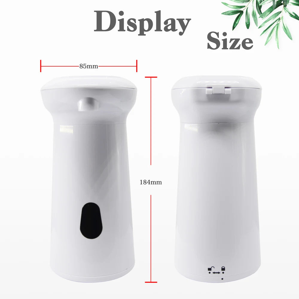 Touchless Automatic Foam Soap Dispenser 280ml – LCD & Waterproof Automatic Soap Dispenser SPOT